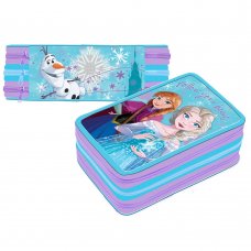 3226: Frozen 3 Zipped Filled Pencil Case (45 Piece)